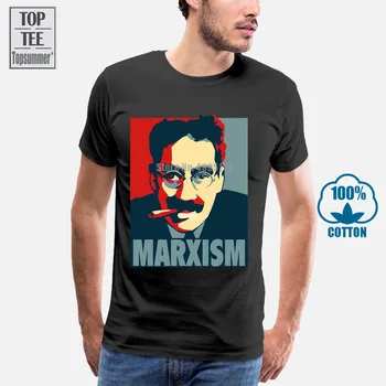 Groucho Marx Plakatas Žmogus T Marškinėliai Medvilnės Apvalios Apykaklės Juoda 2018 Vėliau Kaip Iki Viršūnės Trumpas Pigūs Naujas Atvykimo Karšto Pardavimo Aukštos Kokybės