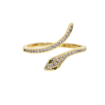 Gyvatės formos atidaryti žiedas Midi Karka mados moterų panele, juvelyriniai dirbiniai didmeninė 2019