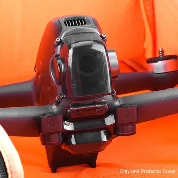 Kamera Gimbal Nulio Įrodymas, Permatomas Dangtelis ABS Objektyvo Apsauginis Dangtelis 2 In 1 Drone Priedai Anti-susidūrimo Už DJI FPV Combo