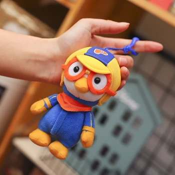 Korėjiečių tėvų vaikų švietimo animacinių filmų pororoing Pollock Pingvinas Lulu pliušinis žaislas dovana vaikų lėlės 25cm