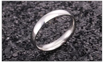 Korėjos versija, kūrybingi papuošalai papuošalai volframo plienas, epoksidinės žiedas volframo plieno, juodojo aukso žiedas pora atminimo dovana
