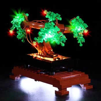 LED Šviesos Iki Rinkinys Lego Bonsai 10281 Suderinama Su Bonsai Modelis Apšvietimo Žaislai (Tik LED Šviesos Komplekte)