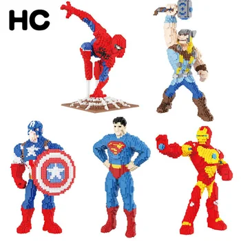 Marvel Super Heroes Deimantų Kūrimo Bloką Geležinis Žmogus 