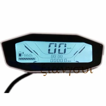 Matuoklio LCD Ekranas 60V72V LCD Matuoklis Greitis Ir Baterijos Rodyti Citycoco Elektrinis Motoroleris