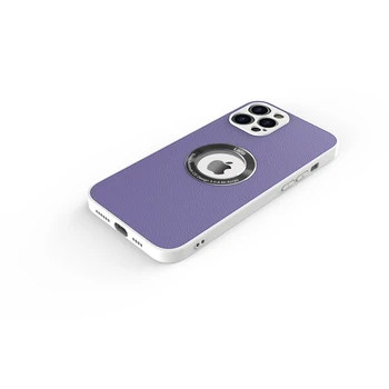 Metalo Logotipas Ratas CD Tekstūros, Odinis Telefono dėklas Skirtas iPhone 12 11 Pro Max XR X XS Max 7 8 Plus SE 2020 Balta Silikono Rėmo Dangtis