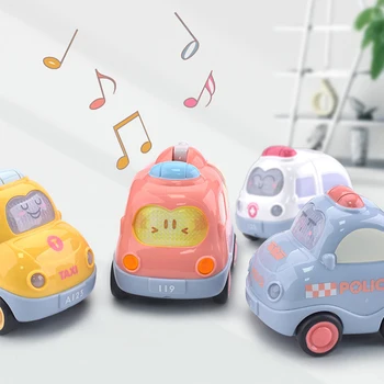Mielas Montessori Automobilių Kūdikio Žaislai 0 12 24 Mėnesių Trinties Žaislas Automobilis Vaikų Muzikos Juguetes mor kos Kūdikių Berniukų Dovana Vienerius Metus