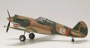 Modelis, ju montavimas AIRFIX 01003 1/72 Skraidantys Tigrai P-40C HAWK81A-kovotojas 2