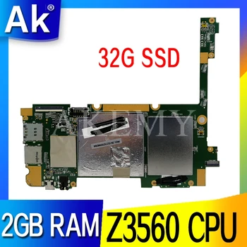 NAUJAS originalus 90NP01T0-R00010 60NP01T0-MB5100 Už Asus ZenPad 10 Z300CL planšetinio kompiuterio pagrindinė plokštė 32G SSD 2GB RAM Z3560 CPU Mainboard