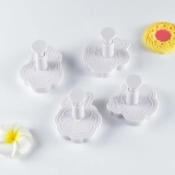 Naujų Gėlių Plastiko Dekoratyvinis Sausainių Pelėsių 
