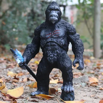 Oenux Savage King Kong Gorill Modeliavimas Didelis Orangutan Šimpanzė Indominus Rex Gyvūnams Modelis Figūrėlių Kolekcija Vaikams Žaislas