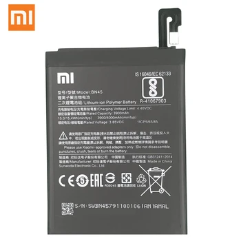 Originalus Baterijos Xiaomi Redmi Pastaba 3 4 4 5 5A 6 Pro 7 Redmi 3S 3 VNT. 4A 5 Plius 7A K20 Mi 6 6X MiA2 8 Lite 9T Pro F1 Max 2
