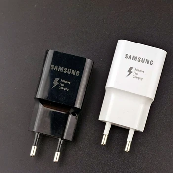 Originalus Samsung Greitas Įkroviklis QC 3.0 greita Įkrovimo Adapterio ir Micro Usb Kabelio Galaxy M21 A10 j3 skyrius J5 j7 A3 A5 A7 2016 S4 S6 S7