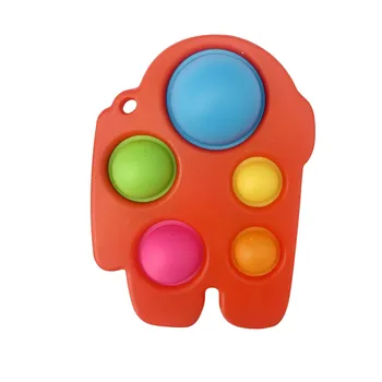 Paprasta Dimple Fidget Žaislas Tarp Mūsų Kimštiniai Žaislai, Figet Žaislas Tarp Mūsų Pack Fidget Kimštiniai Žaislai, Antistress Burbulai