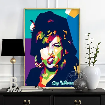 Plakatai ir Spausdina Amy Winehouse Muzikos Dainininkė Žvaigždė Sexy Drobės Tapybos Sienos Menas Nuotraukas, Miegamojo Kambarį, Namų Dekoro