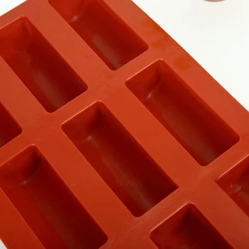Silikono 3D Stick Formos Šokoladinių Triufelių Mousse Cake Desertas Kepimo Formų