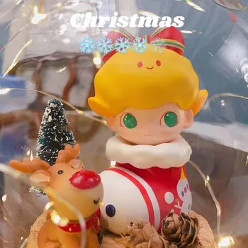Specifinio Pobūdžio Dimoo Kalėdų Seriją Pradėjo Aklas Lauke Kawaii Žaislai, Lėlės Mielas Anime Paveikslas Dovanų