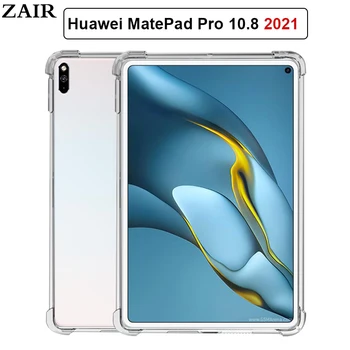 TPU Case For Huawei MatePad Pro 10.8 2021 Wi-Fi Silikono Atveju Minkštos TPU Galinį Dangtelį Atveju, Huawei MatePad Pro 10.8