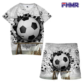 Vaikų Futbolo Kostiumas Užsakymą Futbolo Klubas Stiliaus Futbolo Mokymo kūdikių Drabužiai berniukams trumpomis Rankovėmis mergaičių Marškinėliai Šortai kostiumas