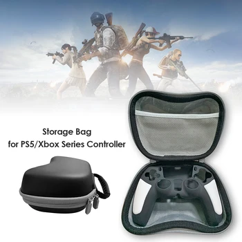 Valdytojas Sunkiai Shell Nešiojamų Balansinė Dekoro EVA lagaminas, apsauga nuo dulkių, už PS5 DualSense Xbox Serijos X Valdytojas