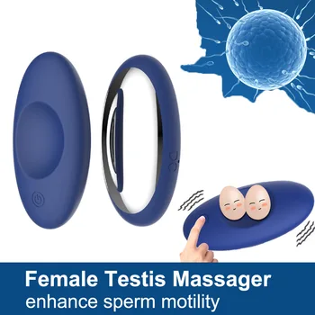 Vyrų Masturbacija Kiaušinių Vibratorius Sėklidžių Massager 7 Vibravimo Režimai Kapšelį Kamuolys Neštuvų Sekso Žaislas Vyrams Suaugusiųjų Erotinių Produktų