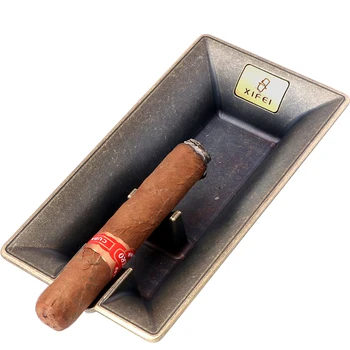 XIFEI Naujas Cigarų Priedai Metalo Peleninę Rūkymo Priemonė 1 Turėtojas Cigarų Peleninės Automobilio Lauko Kelionių Tabako, Pelenų Plokštelės Namų Naudojimui