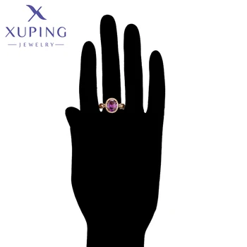 Xuping Papuošalų Mados Populiarus Dizaino Žiedas su Aukso spalvos Šalies Dovanų ZBR191