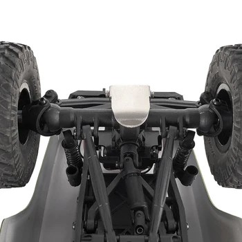 YEAHRUN 1Set Black Metalo Servo Laikiklis Sėdynės 1:24 Centrinis SCX24 90081 RC Automobilio Modelį Atnaujinti Dalys
