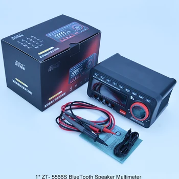 ZT5566S Auto/Rankinis diapazono Skaitmeninis multimetras testeris Daugiafunkcį AC/DC Srovė Temp Matuoklis + Bluetooth kalbėti