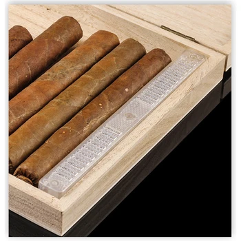 1Pc Skaidrus Cigarų Baras Drėkintuvas Humidoras Vamzdis Drėgmės Juostelės Kelionės talpinimo Įtaisą Cigarų Priedai