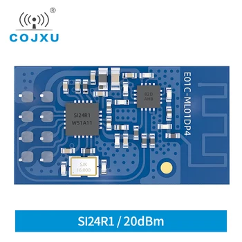 2.4 GHz Si24R1 20dBm 100mW 1.8 km Asortimentą CINKAVIMAS RF Modulis cojxu E01C-ML01DP4 siųstuvas-imtuvas, skirtų Pakeisti nRF24L01