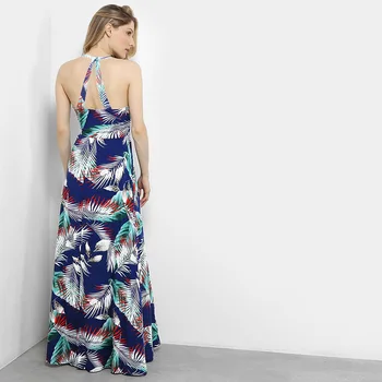 2021 mados moterų seksualus vasaros atostogų spausdinti suspender suknelės moteris harajuku maxi vintage drabužių ilgos suknelės moterims