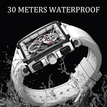 2021 Naujas Aikštėje Vyrų Laikrodžiai LIGE Top Brand Prabanga Vandeniui Kvarciniai Laikrodžių Vyrams Datą Sporto Tuščiaviduriai Laikrodis Vyrų Relogio Masculino