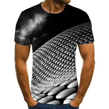 2021 Nauji vyriški/moteriški marškinėliai Trumpas rankovėmis T-shirt Spausdinimas 3dt Marškinėliai Atsitiktinis Hip-hop 3d Spausdinimo T-shirt Viršuje XXS-5XL Sportas