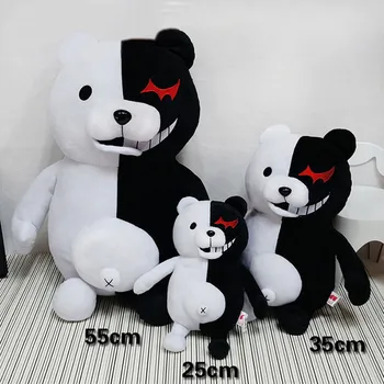 2021Dangan Ronpa Super Danganronpa 2 Monokuma Black & White Bear Pliušinis Žaislas, Minkšti Kimštiniai Gyvūnų Lėlės Gimtadienio Dovana Vaikams