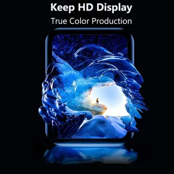20D Lenkta Kraštas Pilnas Padengimas Apsaugine Plėvele Padengti Xiaomi Youpin Haylou RT LS05S Smart Žiūrėti Screen Protector (Ne Stiklo