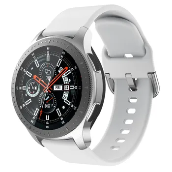 22mm Silikono Dirželis Xiaomi Haylou RT LS05S Smart Watchband Sporto Pakeitimo Apyrankė Diržo Apyrankę Wriststrap Vandeniui