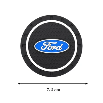 2VNT Automobilių neslidus Kilimėlis, Vandens Miestelyje Taurės Butelio Laikiklį Padas Ford FOCUS ST 2 3 Mondeo 