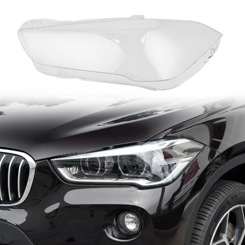 2vnt skirti-BMW F48 X1 2016 2017 2018 2019 Automobilių Žibintų Padengti skaidraus Lęšio Galvos Šviesos Lempos, lempų gaubtų su Lukštais (Kairėje ir Dešinėje )
