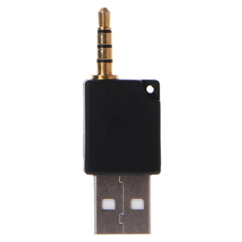 3,5 mm USB 2.0 Male Aux Papildomas Adapteris, Skirtas Apple iPod Shuffle 1-osios, 2-osios MP3 K1KF