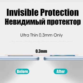 3pcs Atgal Fotoaparato Lęšis XiaoMi Poco M3 F3 F1 F2 M2 Pro X2 X3 NFC Black Shark 3 Helo Grūdintas Stiklas Screen Protector Filmas
