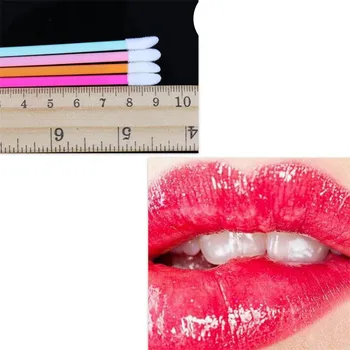50pcs Vienkartiniai Moterų Makiažas Lūpų Teptukas, Lūpų Lipgloss Lazdos Eyeshadow Aplikatorių Kosmetikos Makiažas Priedai maquiagem 20#14