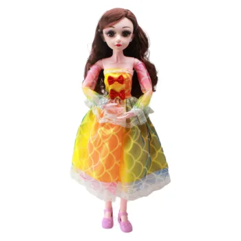 60cm BJD Doll su Mados Mergaitė Princesė Drabužių Priedai Kilnojamojo Sujungta 1/3 Lėlės Vestuvių Gown Dress Žaislai Mergaitėms Dovanų