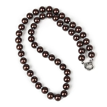 7 mm Translucence karoliukai pridėti Black pearl saldainiai Sintezė perlų vėrinį, paslaptingas ir gražus