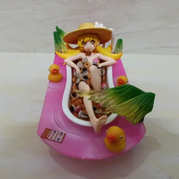 Anime Bakemonogatari Oshino Shinobu Vonia Kledaras Ver PVC Veiksmų Skaičius, Kolekcionuojamos lėlės Modelio žaislas 10cm