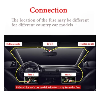 Automobilių Kelių Įrašyti WiFi DVR Brūkšnys Kameros Vairuotojo Vaizdo įrašymo BMW 7 yra f01 F02 F03 F04 2008~Įrašymas