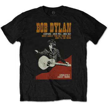 Bob Dylan Saldus Marie Europos Sąjungos Oficialusis Tee T Shirt Mens Unisex
