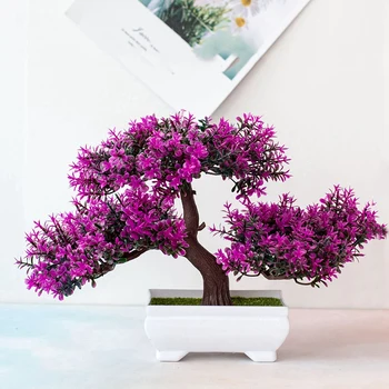 Dirbtiniai Augalai Pušies Bonsai Nedidelis Medis Vazoniniams Augalams Netikrą Vazoninių Gėlių Ornamentais Namų Apdailos Viešbučio Sodas Dekoras