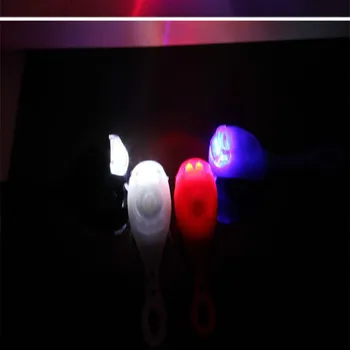 Dviračių Priekinių žibintų Silikono LED Galva, Priekiniai Galiniai Varantys Dviračio Žibintas atsparus Vandeniui važiuoti Dviračiu su Baterija, Dviračių Aksesuarai, Dviračio Lempa
