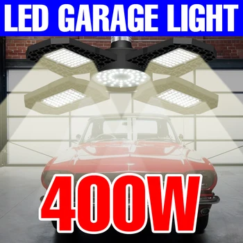 E27 LED E26 Lempos Lemputė 220V Garažas Šviesos 110V Sienos Lempa 200W 300W 400W Lankstymo Lampara Didelės Galios Lubų Lempa UFO Aukštos Bay Šviesos