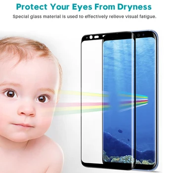 Grūdintas Stiklas Samsung Note 9 8 S8 S9 Plus S7 S6 Krašto Apsaugos Glas Screen Protector Galaxy Ne 8s 9s 7s S 9 8 7 6 Plėvelė